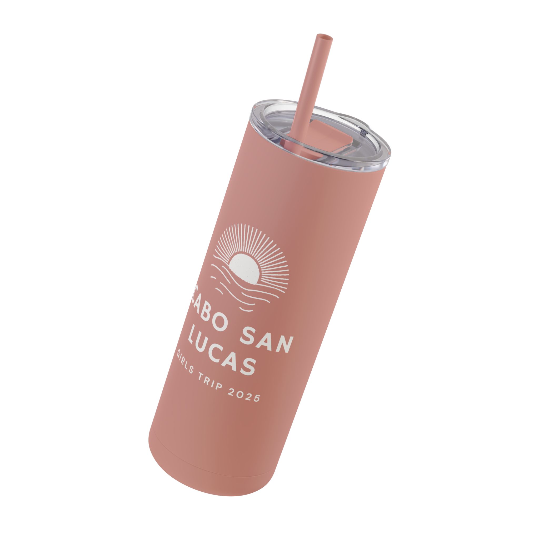 Custom Tumbler in Use